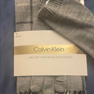 Calvin Klein Gray Knit Set